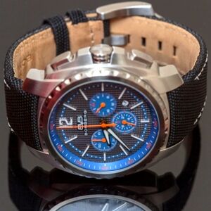 Rare Never Worn Discontinued Bomberg Maven Men's Wristwatch